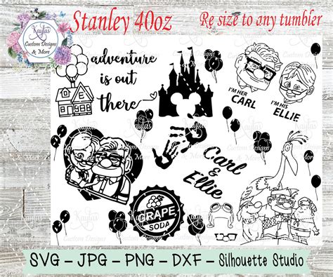 35+ Disney Up Svg, Carl & Russel