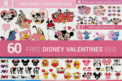 57+ Disney Valentines Day SVG, Mickey And Minnie Valentine's Day SVG. Disney Valentines