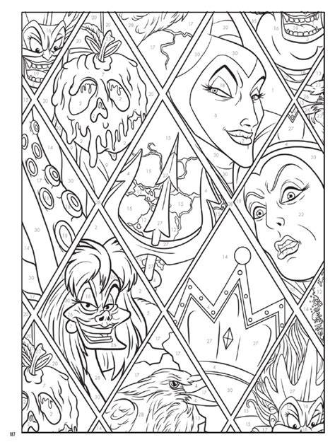 Disney Villain Coloring Pages For Adults