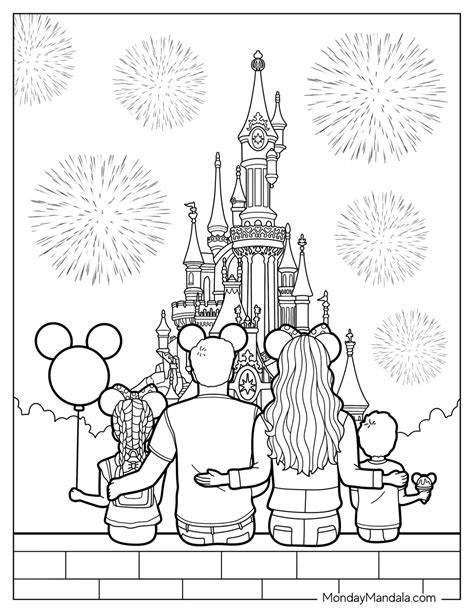 Disney World Coloring Pages Free