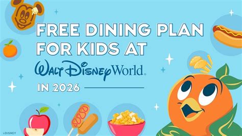Disney World Packages Free Dining