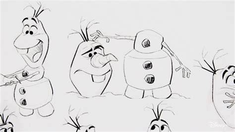 ディズニーキャラクターの練習スケッチブック