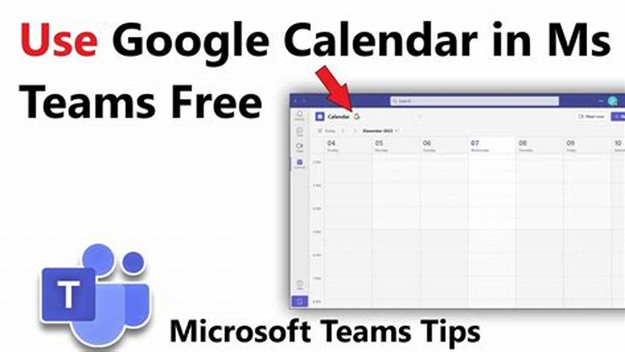 Display Google Calendar In Teams
