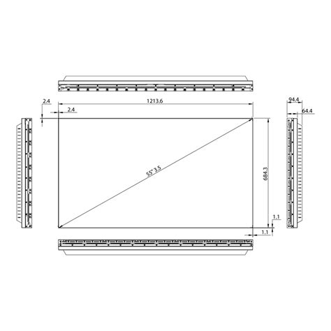 Display and Dimensions