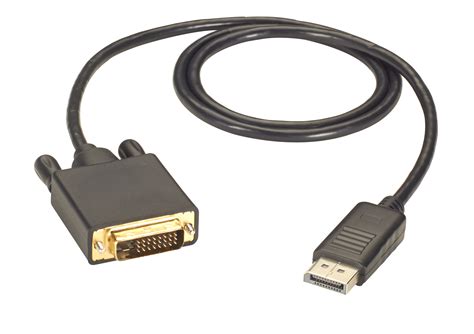 DisplayPort or DVI connection