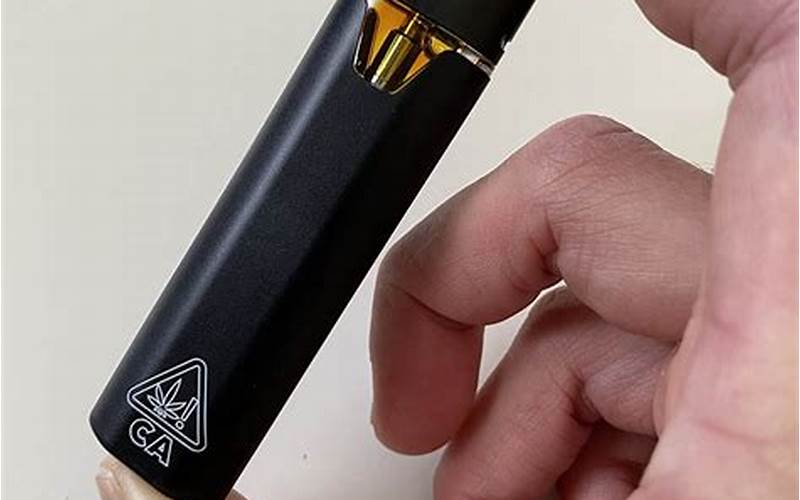 Disposable Cannabis Vape Pen