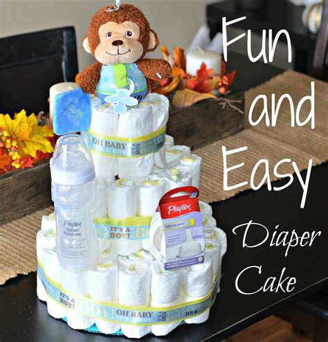 Disposable Diaper Cakes for Convenience