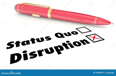 Disruption
