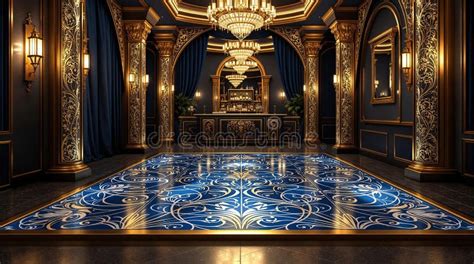 Distinctive elegant ballroom