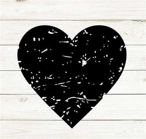 Falling for the Unique Charm of Distressed Heart SVG Designs: Give Life to Your Creativity with Intricate Patterns and Elegant Lines