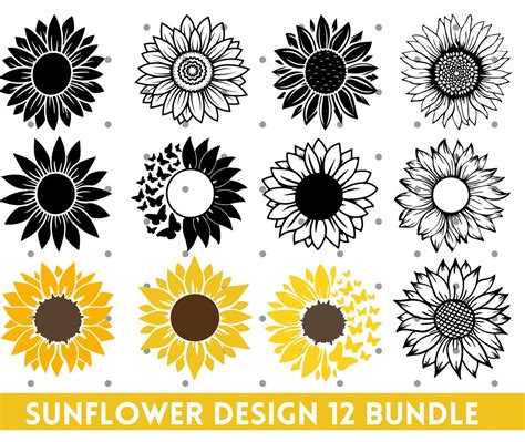42+ Distressed Sunflower SVG, Sunflower SVG Flower SVG Digital Clipart Distressed. Sunflower SVG, Distressed Sunflower SVG, Grunge Sunflower