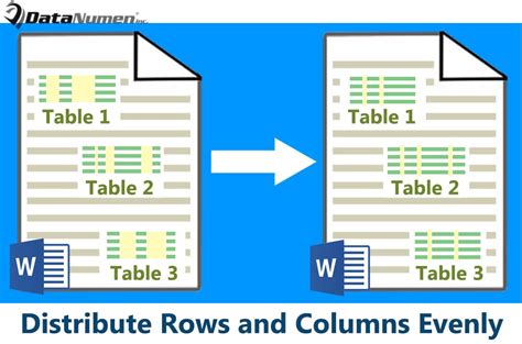 Distribute Evenly and Define
