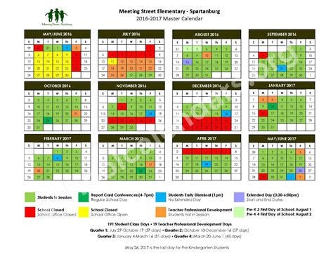 District 7 Calendar
