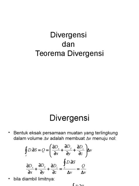 Divergensi