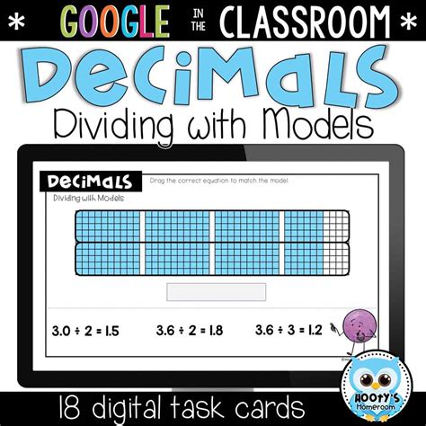 Dividing Decimals Using Models Worksheet