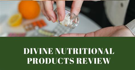 Divine Health Supplements Natural Ingredients