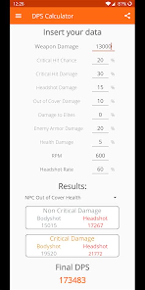Maximize Your Damage in Division 2: Calculate Your DPS with Our Accurate Calculator