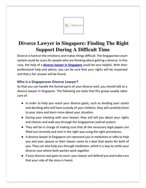 Divorce Lawyer Support during Difficult Times