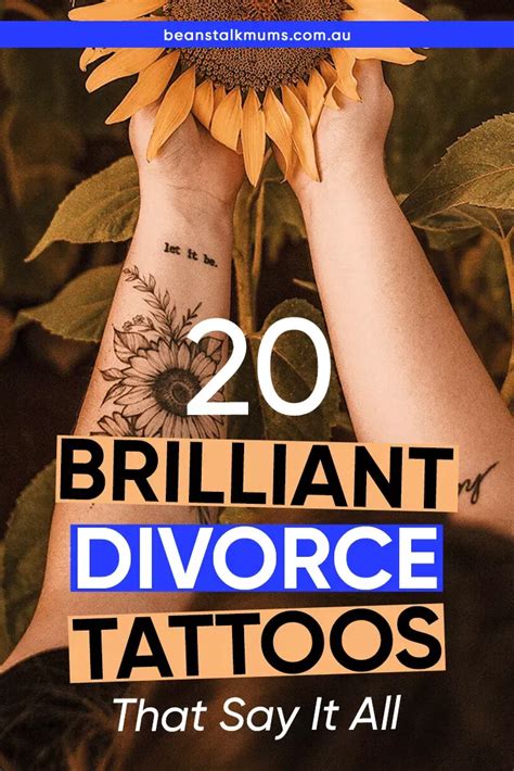 Unique Divorce Tattoos A New Beginning With Ink in 2020