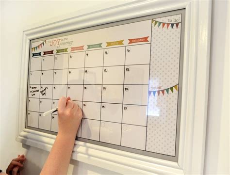 Diy Calendar Whiteboard