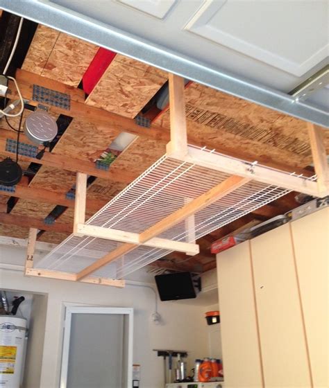 DIY Garage Ceiling Storage The OwnerBuilder Network