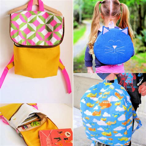 Sewing Inspo Backpack pattern, Kids backpack diy, Diy backpack pattern