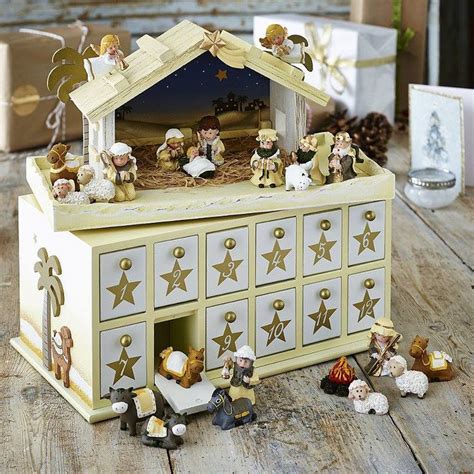Diy Nativity Advent Calendar
