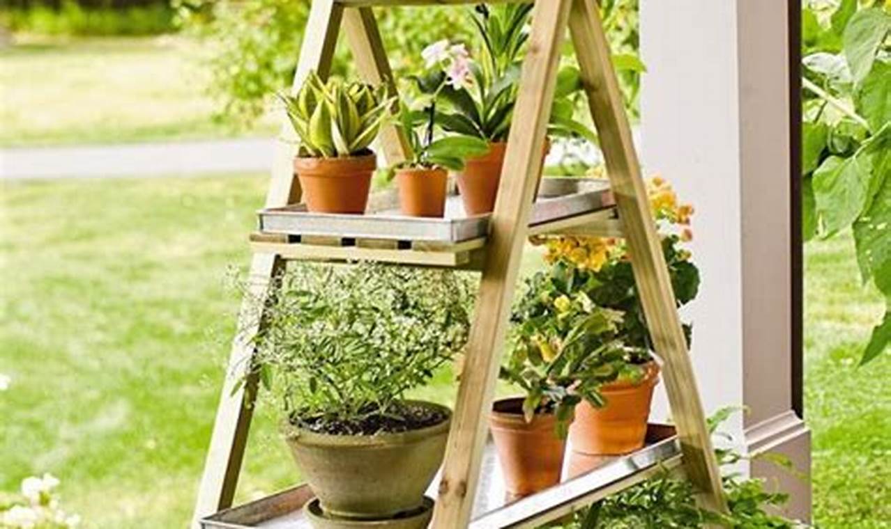 Diy Outdoor Plant Stand Ideas
