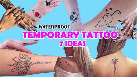 Make Your Own Temporary Tattoo Designs and Print Temporary