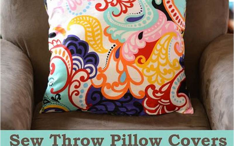 Diy Throw Pillow Projects