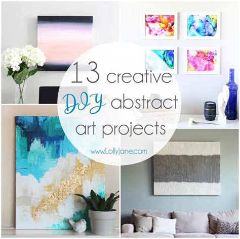 Diy Abstract Wall Art