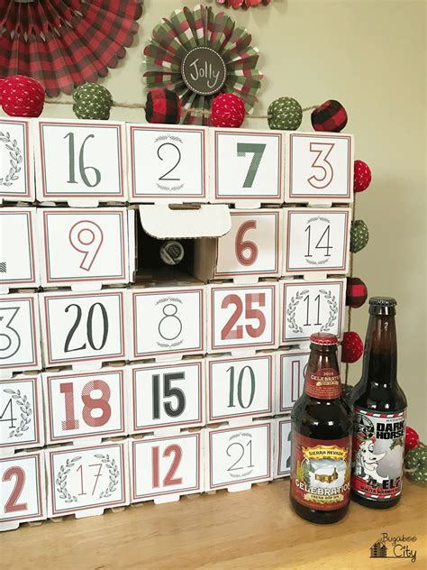 Diy Alcohol Advent Calendar