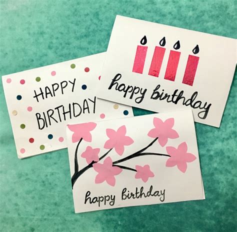 Crafting Your Heart Out: DIY Birthday Card Ideas That Will Make Your Loved Ones Tear Up
