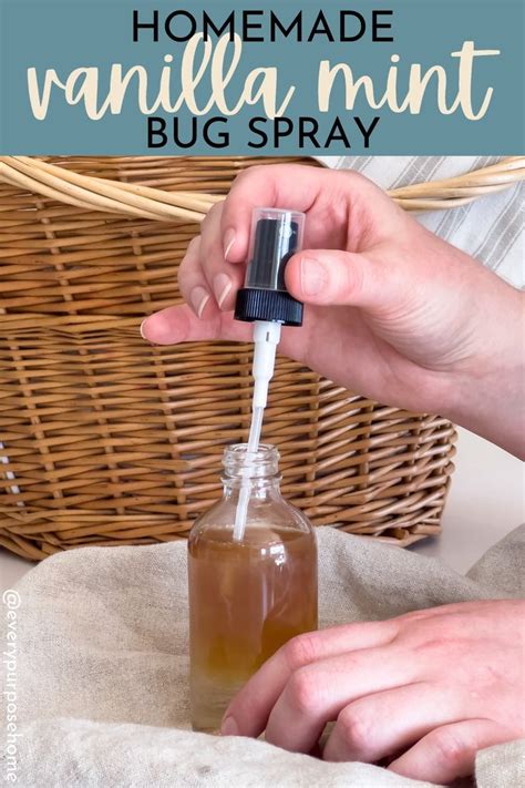 Naturally Keep Your Home Bug-Free with a Sweet Secret Weapon: DIY Bug Spray with Heavenly Vanilla Extract!
