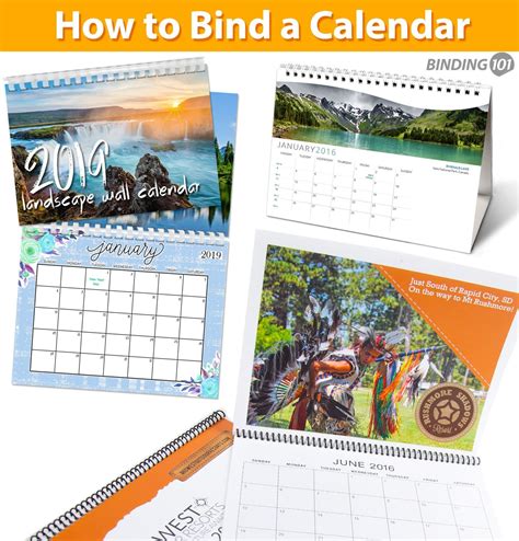 Diy Calendar Binding