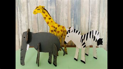 Diy Cardboard Animals