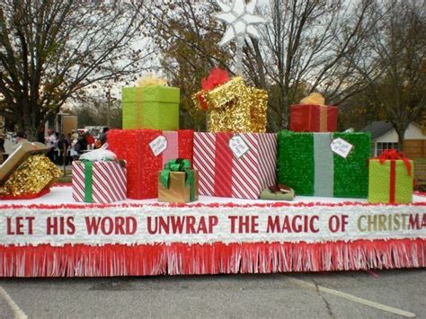 Celebrate the Magic of Christmas with DIY Parade Float Ideas!