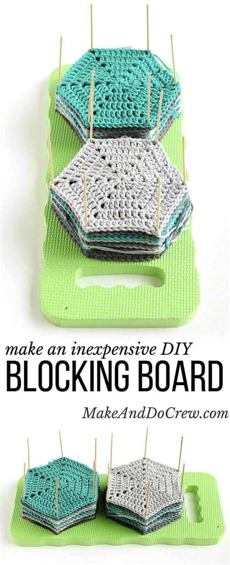 Diy Crochet Blocking Board
