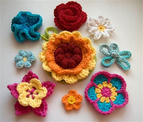 Diy Crochet Flowers