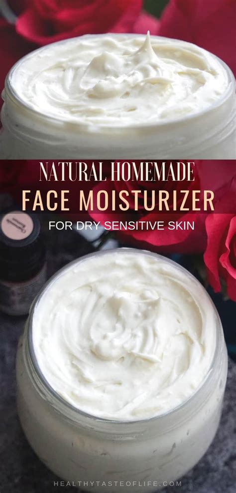 Natural DIY Face Moisturizer Recipe for Sensitive Skin