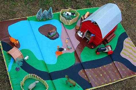 Diy Farm Play Mat