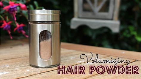 Diy Hair Styling Powder
