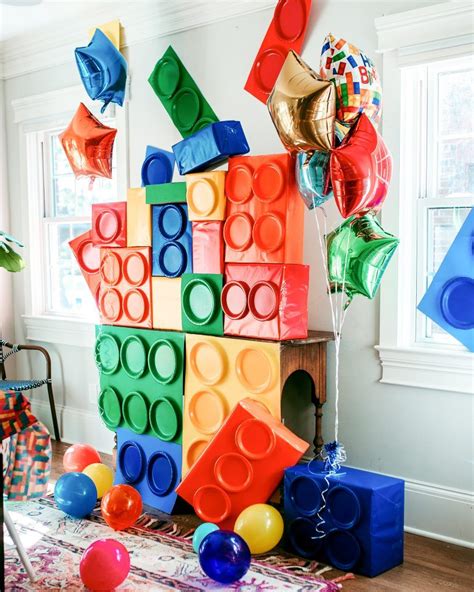 Build a Block-tastic Bash! DIY Homemade Lego Party Decorations for an Unforgettable Celebration