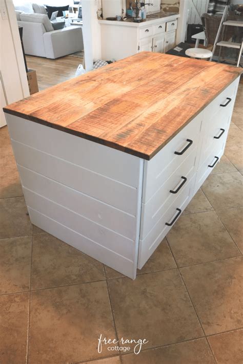 Diy Kitchen Island Using Ikea Cabinets