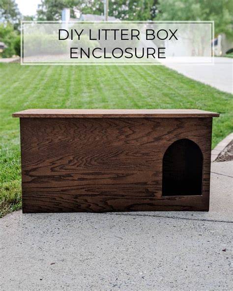 Say Goodbye to the Smell and Mess: Create Your Own Chic DIY Litter Box Enclosure!