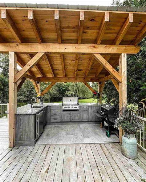 Transform Your Backyard into A Dream Oasis with These DIY Small Outdoor Kitchen Ideas!