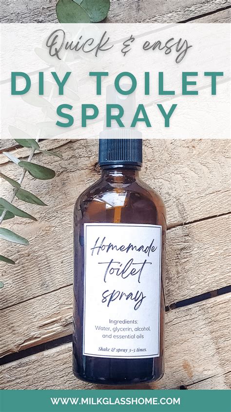 Diy Toilet Spray
