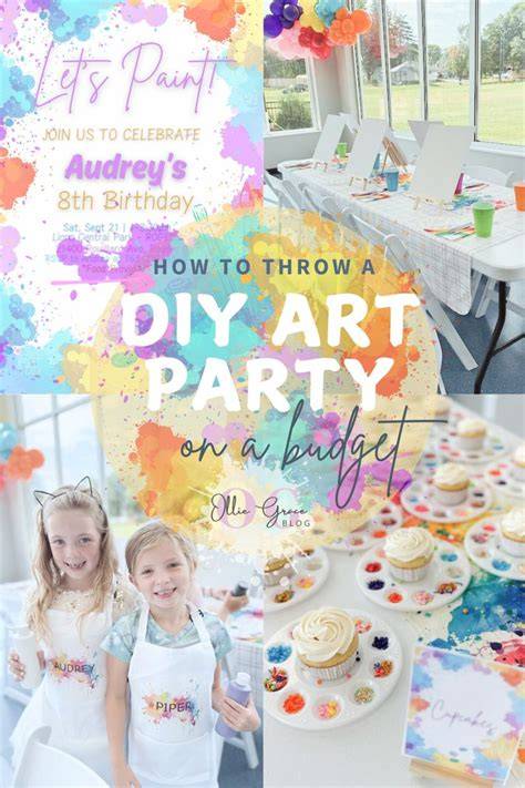 Unleash your Creativity with the Ultimate DIY Tutorial for a Fun-filled Craft Party!