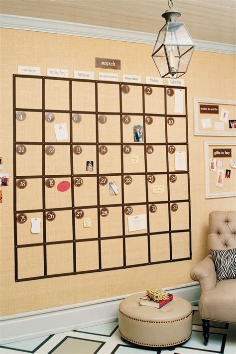 Diy Wall Calendar Ideas