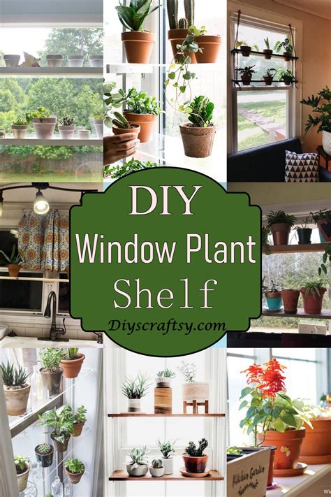 Transform your Home with an Enchanting DIY Window Plant Shelf!
